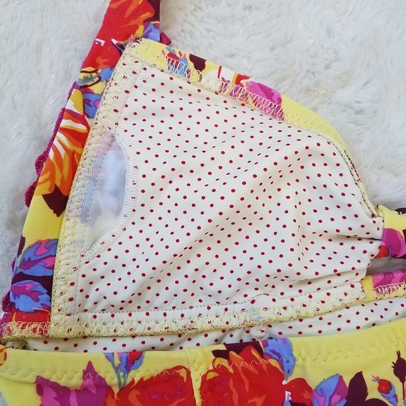 Betsey Johnson Tankini Halter Neck Swim Set - Picture 10 of 11